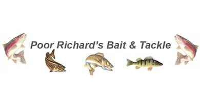 poor richard's bait and tackle logo